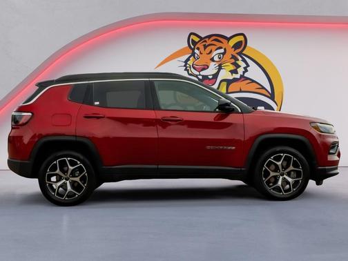 Red Hot Pearlcoat 2025 Jeep Compass Limited