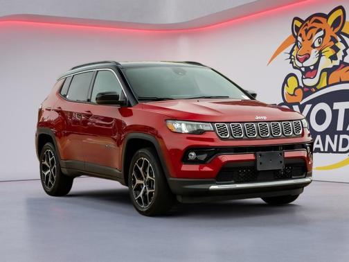 Red Hot Pearlcoat 2025 Jeep Compass Limited