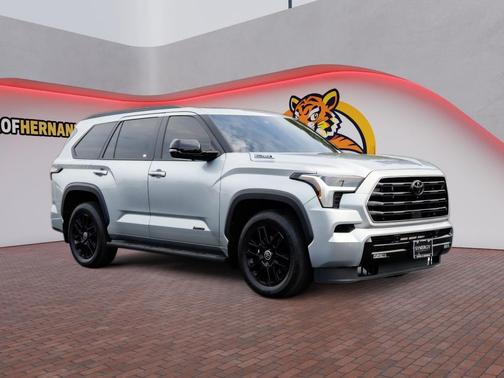 Celestial Silver Metallic 2024 Toyota Sequoia Limited