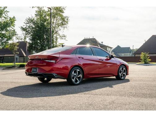 Calypso Red 2021 Hyundai ELANTRA Limited