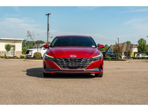 Calypso Red 2021 Hyundai ELANTRA Limited