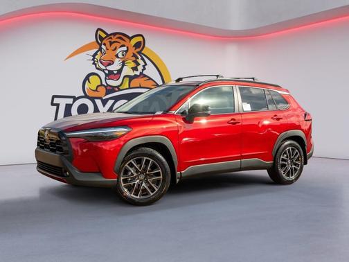 Soul Red Crystal 2026 Toyota Corolla Cross XLE