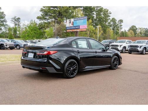 Midnight Black Metallic 2026 Toyota Camry SE