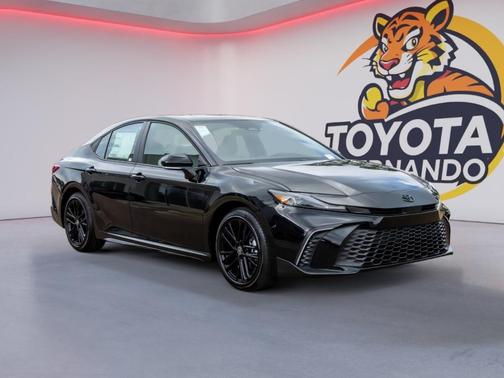 Midnight Black Metallic 2026 Toyota Camry SE