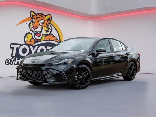 Midnight Black Metallic 2026 Toyota Camry SE
