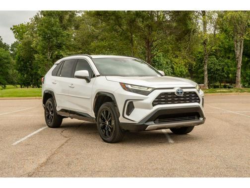 Wind Chill Pearl 2024 Toyota RAV4 Hybrid SE