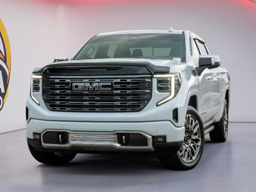 Glacier White Tricoat 2026 GMC Sierra 1500 Denali Ultimate