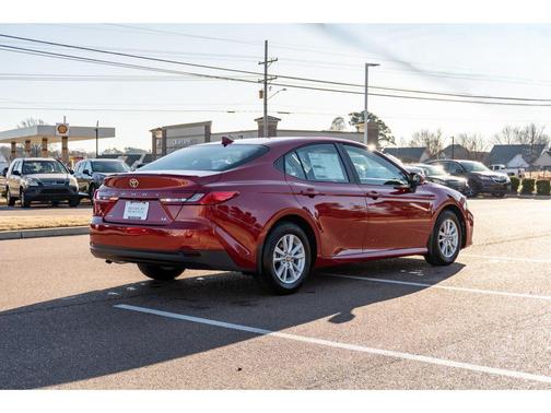 Supersonic Red 2026 Toyota Camry LE