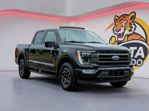 AGATE BLACK METALLIC 2021 Ford F-150 Lariat