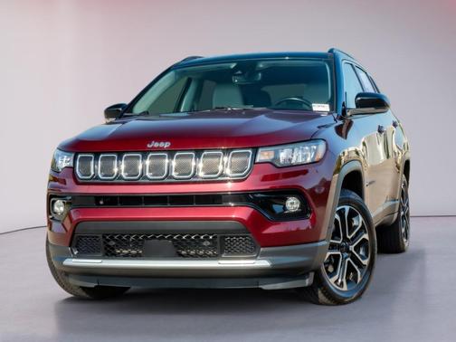 Velvet Red Pearlcoat 2022 Jeep Compass Limited