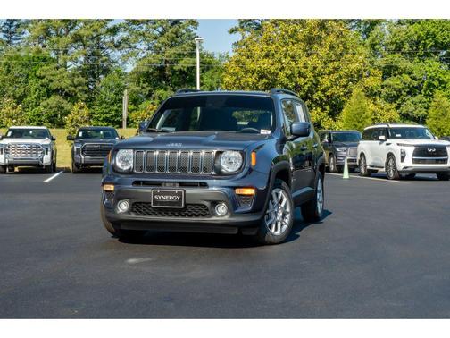 Slate Blue Pearlcoat 2021 Jeep Renegade Latitude