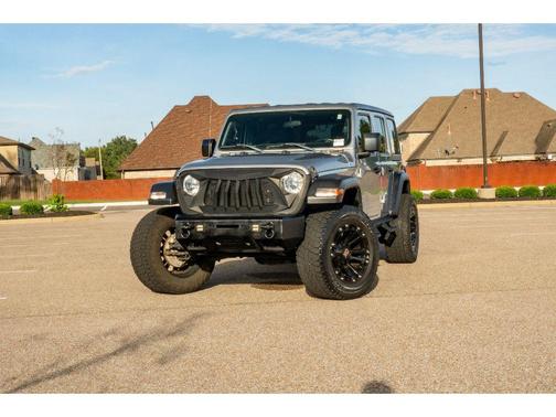 Billet Silver Metallic Clearcoat 2021 Jeep Wrangler Unlimited Sport