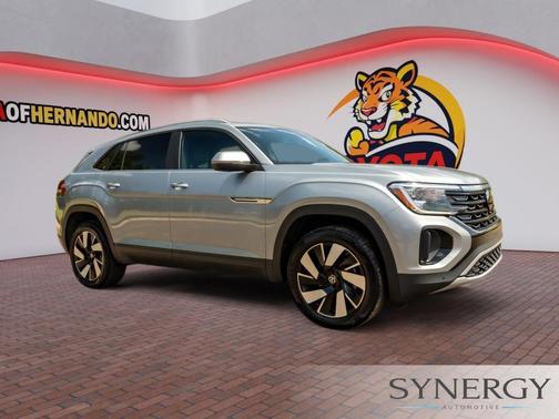 Pure Gray 2026 Volkswagen Atlas Cross Sport 2.0T SE w/Technology 4MOTION
