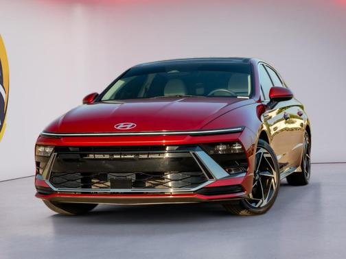 Ultimate red 2024 Hyundai SONATA SEL