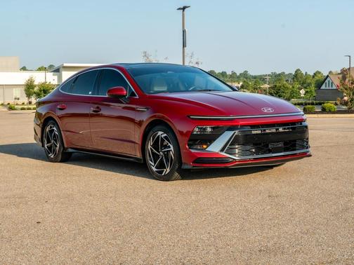 Ultimate red 2024 Hyundai SONATA SEL