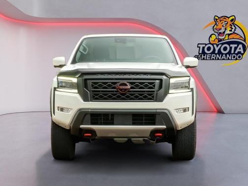 Glacier White 2023 Nissan Frontier PRO-4X