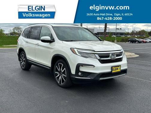 White 2019 Honda Pilot Touring 7-Passenger