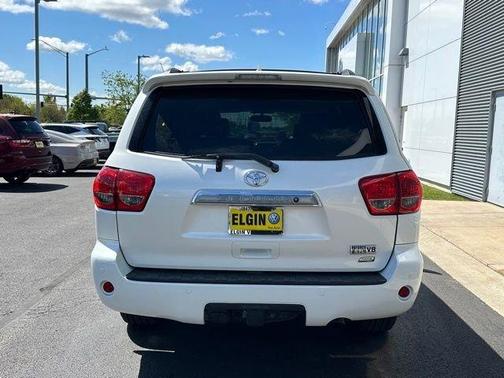 Blizzard Pearl 2014 Toyota Sequoia Platinum
