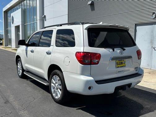 Blizzard Pearl 2014 Toyota Sequoia Platinum