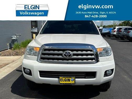 Blizzard Pearl 2014 Toyota Sequoia Platinum