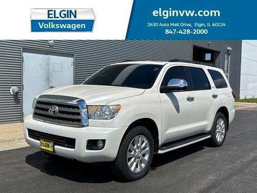 Blizzard Pearl 2014 Toyota Sequoia Platinum