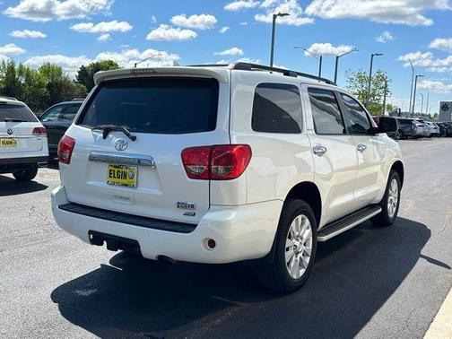Blizzard Pearl 2014 Toyota Sequoia Platinum