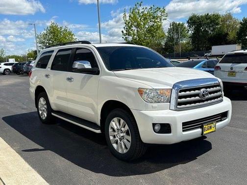 Blizzard Pearl 2014 Toyota Sequoia Platinum