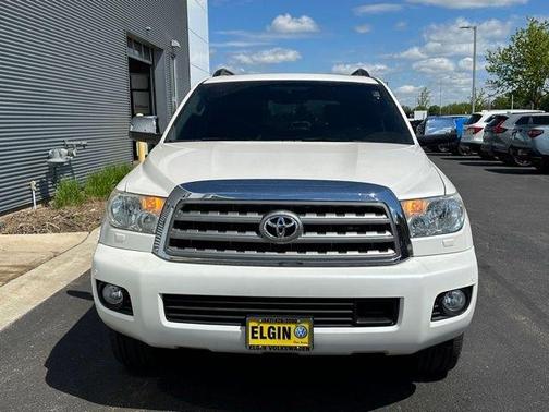Blizzard Pearl 2014 Toyota Sequoia Platinum