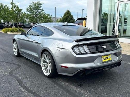 Iconic Silver Metallic 2022 Ford Mustang EcoBoost Premium