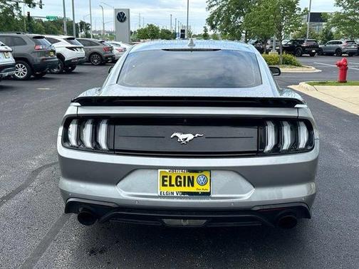 Iconic Silver Metallic 2022 Ford Mustang EcoBoost Premium