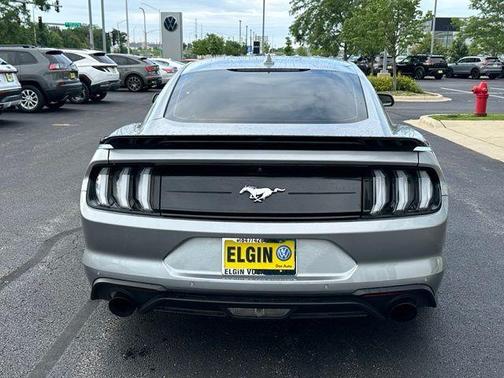 Iconic Silver Metallic 2022 Ford Mustang EcoBoost Premium