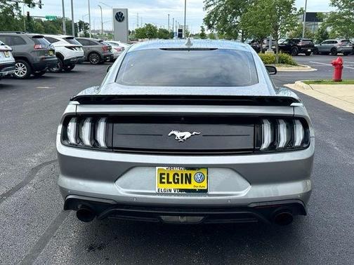 Iconic Silver Metallic 2022 Ford Mustang EcoBoost Premium