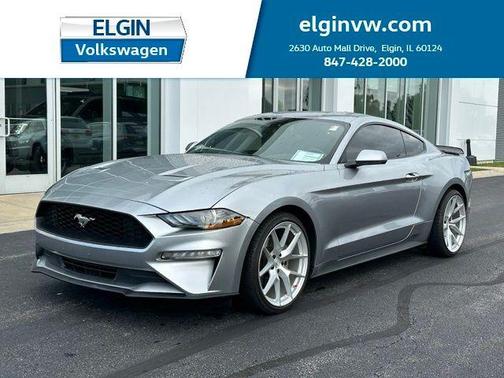 Iconic Silver Metallic 2022 Ford Mustang EcoBoost Premium