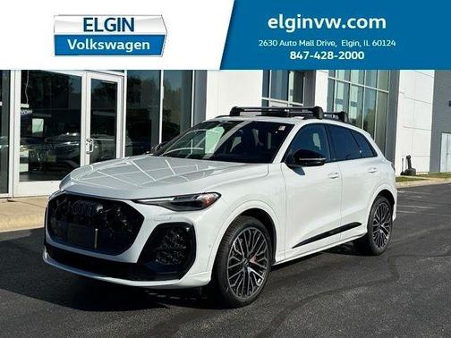 Glacier White Metallic 2025 Audi SQ5 3.0T quattro Premium
