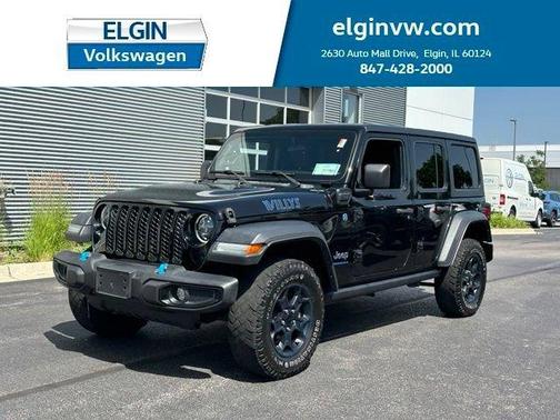 Black Clearcoat 2023 Jeep Wrangler 4xe Base