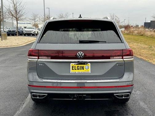 Pure Gray 2026 Volkswagen Atlas 2.0T SEL Premium R-Line