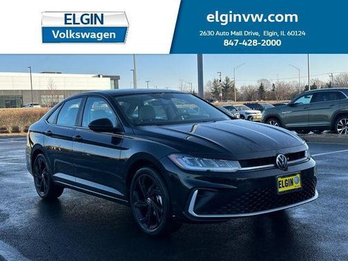 Deep Black Pearl Effect 2026 Volkswagen Jetta 1.5T SE