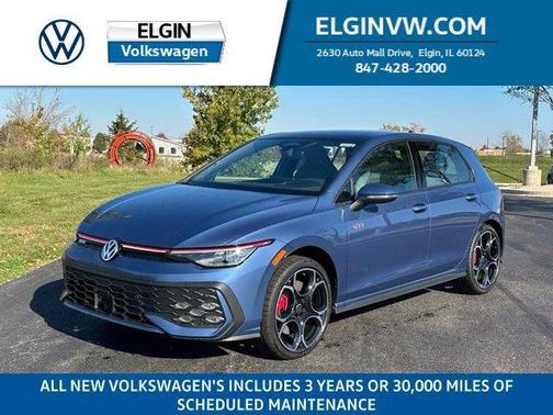 Blue 2026 Volkswagen Golf GTI Autobahn