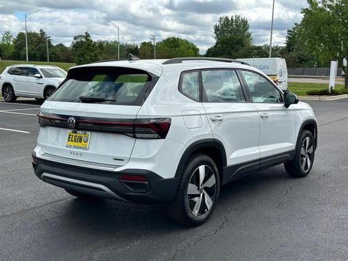 Pure White 2025 Volkswagen Taos 1.5T S