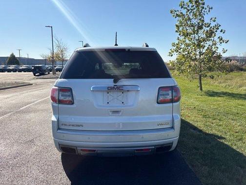 White Frost Tri-Coat 2016 GMC Acadia Denali