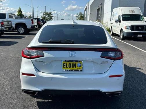 Platinum White Pearl 2022 Honda Civic Sport Touring
