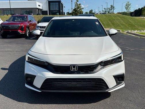 Platinum White Pearl 2022 Honda Civic Sport Touring