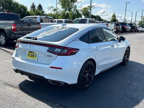 Platinum White Pearl 2022 Honda Civic Sport Touring