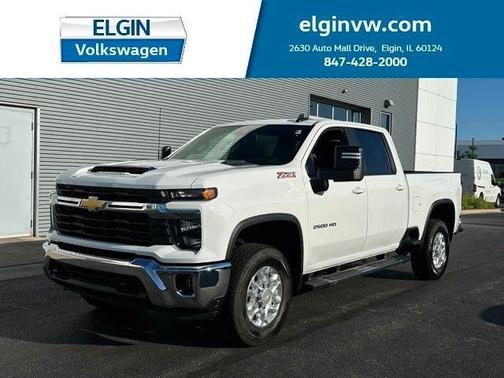 Summit White 2025 Chevrolet Silverado 2500 LT