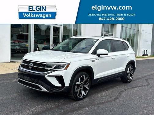 Pure White 2023 Volkswagen Taos 1.5T SEL