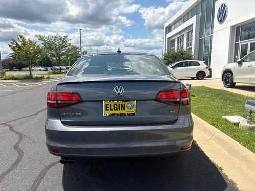 Platinum Gray Metallic w/ Black Roof 2018 Volkswagen Jetta 1.8T SE Sport