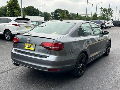 Platinum Gray Metallic w/ Black Roof 2018 Volkswagen Jetta 1.8T SE Sport