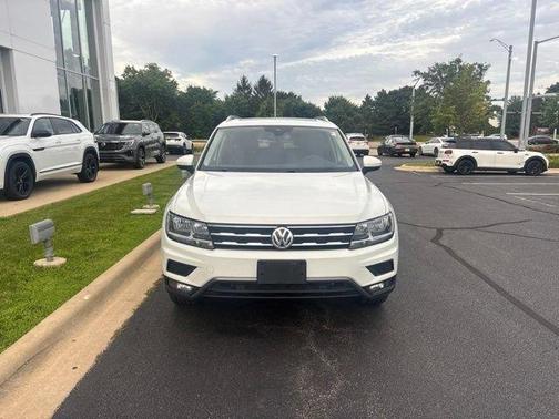 Pure White 2021 Volkswagen Tiguan 2.0T SEL