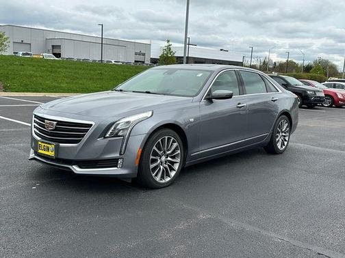 Satin Steel Metallic 2018 Cadillac CT6 3.0L Twin Turbo Premium Luxury