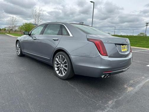 Satin Steel Metallic 2018 Cadillac CT6 3.0L Twin Turbo Premium Luxury